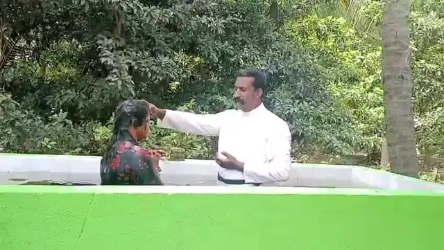 Baptism service (video)