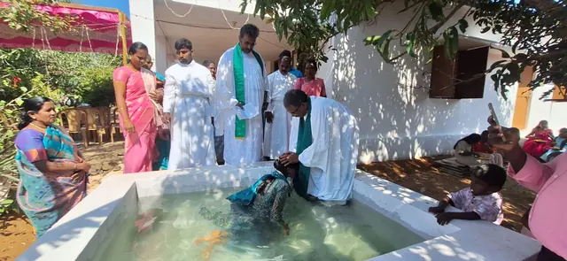 Baptisms and thanksgiving service