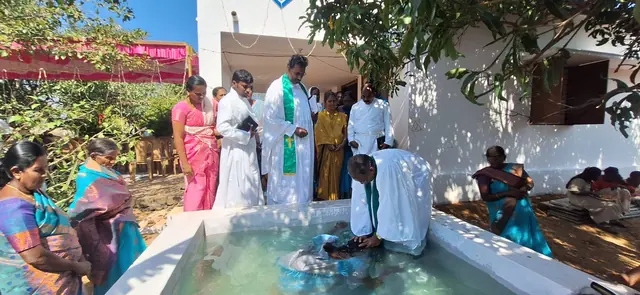 Baptisms and thanksgiving service