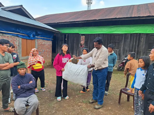 Manipur relief work