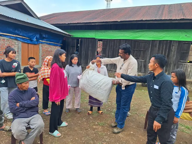 Manipur relief work