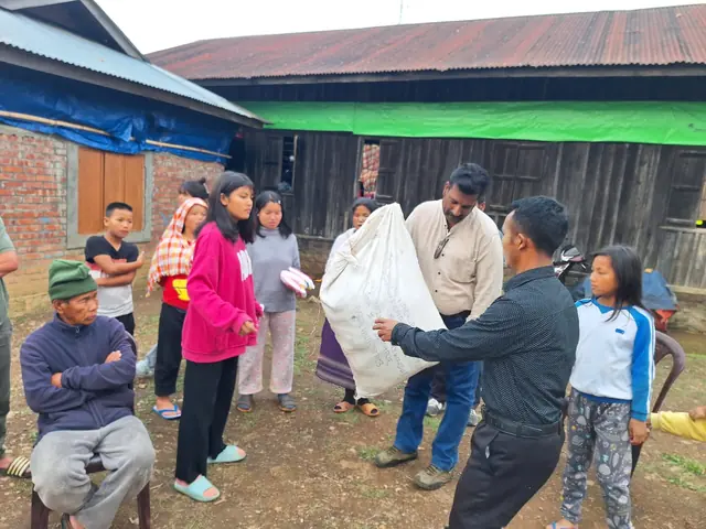 Manipur relief work