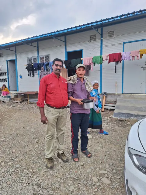 Manipur relief work