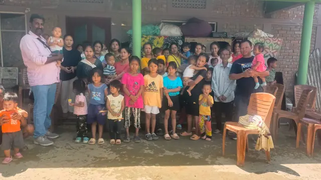 Manipur relief work